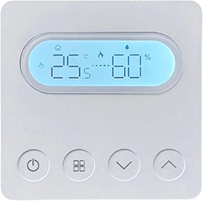 WALFRONT House Thermostat Intelligent Wall Thermostat for ZIGBEE Voice Control 7 Day Heating Plan Smart Room Heater for Water Floor Heating System