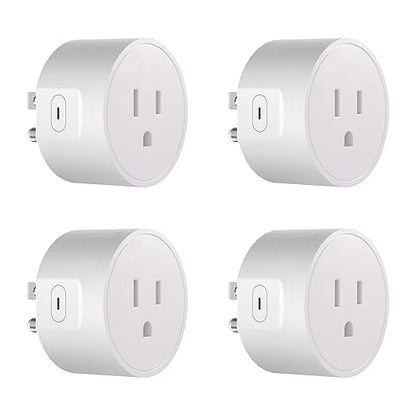 SONOFF S41sTPB Matter Smart Plug, 15A 1800W Max, Remote & Voice Control via Alexa/Google Home, ETL Certified, Timer Outlet, Compatible with SmartThings & Home Assistant (4-Pack)