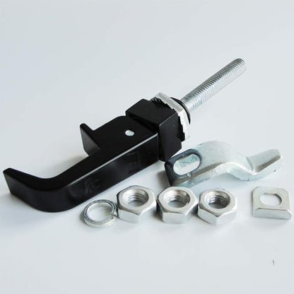 2PCS Black Powder Coated Lift and Turn Compression Latch, Adjustable Grip¡­