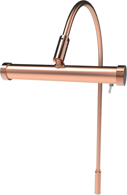 Cocoweb 6 Inch Tru-Slim Copper Picture Light - LED, 2700K, Adjustable Arm, Plug-in, Toggle Switch, Sleek and Compact Design