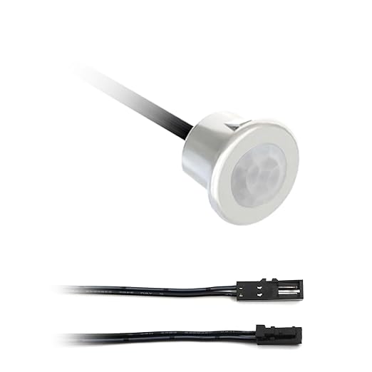 VST Motion Sensor Light Switch, Proximity Sensor Switch, Led Light Automatic Witch for Closet Light Under Cabinets Counters Closets Wardrobes with 12V JST Male and Female (DC 12-24V)