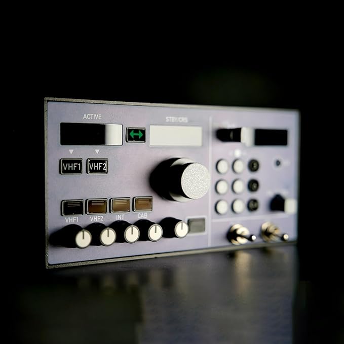 Rowsfire A105 V3.0 A32X Panel, All-in-One RMP+ATC+ACP Panel for MSFS 2020/2024, Compatible with FBW INibuild - Windows Flight Sim Home Cockpit