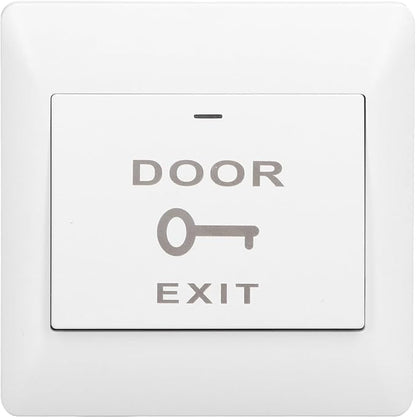 Push Button Door Release, Smart Door Switch Panel Push to Exit Button Release No or Com Switch Panel Auto Reset Wifi App Remote Voice Control
