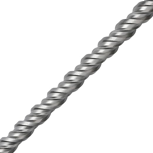 5/8 x 12.2 inch (16 x 310mm) SDS Plus Masonry Drill Bit, Rotary Hammer Drill Bit,Concrete Drill Bit for Concrete, Brick, Block,Working Length 10 inch