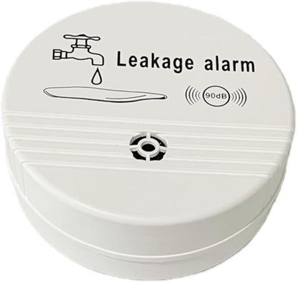 Water Leak Alarm Detectors 90dB Water Sensor Alarms Flood Detector for Basements Bathrooms Laundry Rooms