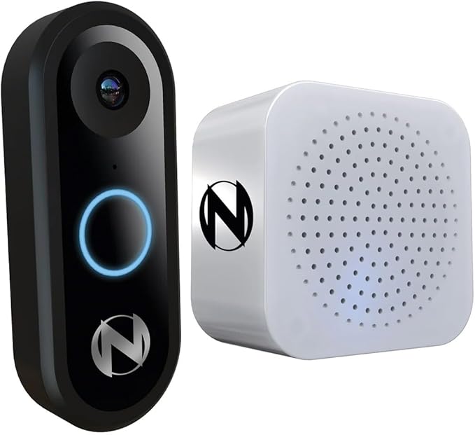 Night Owl 1080p Video Doorbell with Mount and Wireless Chime