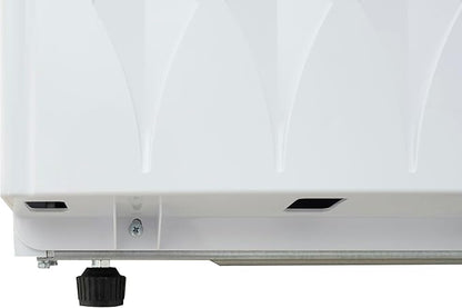 KoolMore KM-MDR-1GD-12CWH 24 in. One-Door Commercial Merchandiser Refrigerator in White,12 cu. ft. ETL Listed for Safety and Sanitation