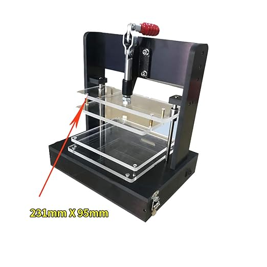 Universal PCB Test Stand, PCBA Test Rack Embryo Frame DIY Circuit Board Fixture Testing Jig 180x160MM with 4 Acrylic Board