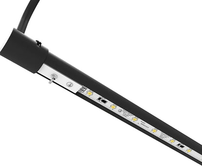 Cocoweb 21 Inch Tru-Slim Black Picture Light - LED, 2700K, Adjustable Arm, Plug-in, Toggle Switch, Sleek and Compact Design
