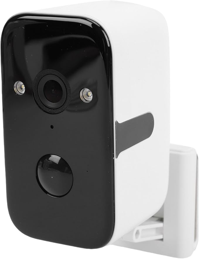 Pan Tilt Security Camera, 2K HD with Magnetic Mount, Wireless WiFi and No Monthly Fee, 5200mAh Battery for Easy Indoor Outdoor Installation