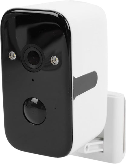 Pan Tilt Security Camera, 2K HD with Magnetic Mount, Wireless WiFi and No Monthly Fee, 5200mAh Battery for Easy Indoor Outdoor Installation