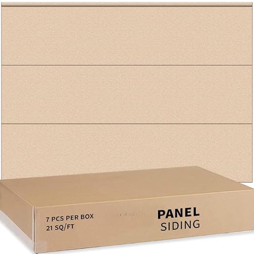 3D Wall Panels - Waterproof Decorative Panels for Home Improvement, 7 Pcs, 4ft x 1ft Each - Sample (7, Desert Sand, 48" x 12")