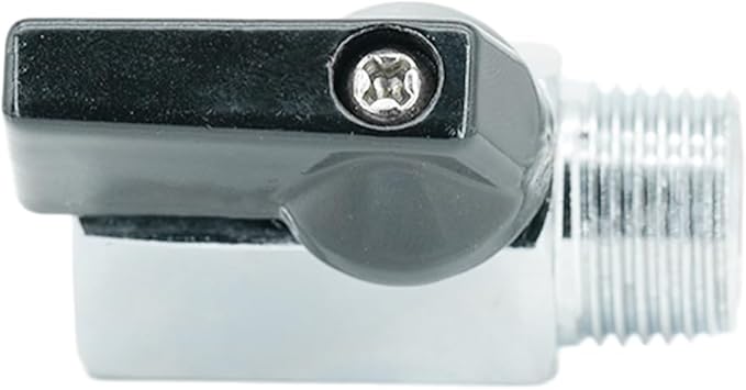 Brass Mini Ball Valve 1/8" NPT Female x Male Shut-Off Valve(Pack of 2)