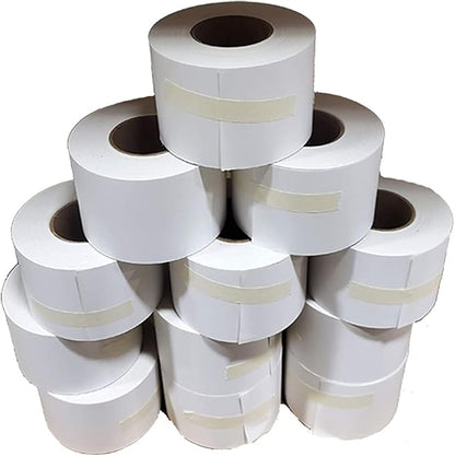 VisionTechShop LST-8051 Printing Scale Label, 58 mm x 100' Continuous Strip, Blank 100' Per Roll, 12 Rolls Per Case.