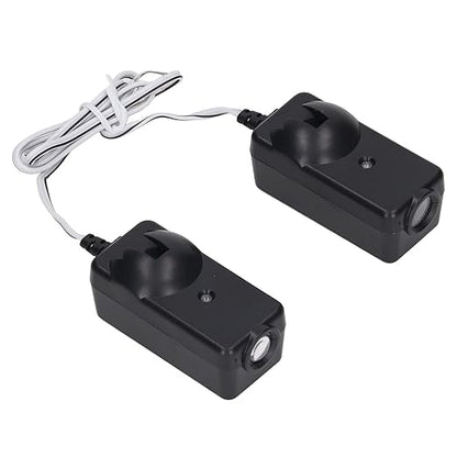 Garage Door ty Sensor Kit, Compatible with, Chamberlain, Sears, Raynor, ABS Construction, High ty with Infrared Technology