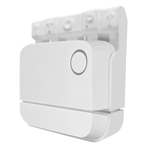 Garage Door Bracket/Mount for Ring Alarm Entry Sensors(2nd Gen) - Quick Installation & More Protection for Your Garage Door (1 Pack)