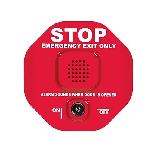 Exit Door Alarm, Annunciation, 105dB