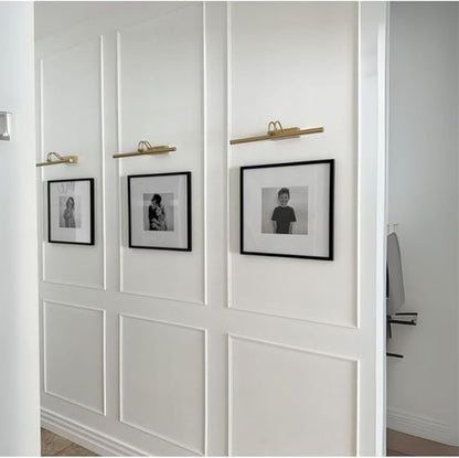 Peel and Stick Wall Molding Kit – Pre Cut Wainscoting Panels, DIY Molding Trim for Walls, Easy Install Accent Wall Kit, Peel and Stick Wainscoting Panels, Wainscoting Panels