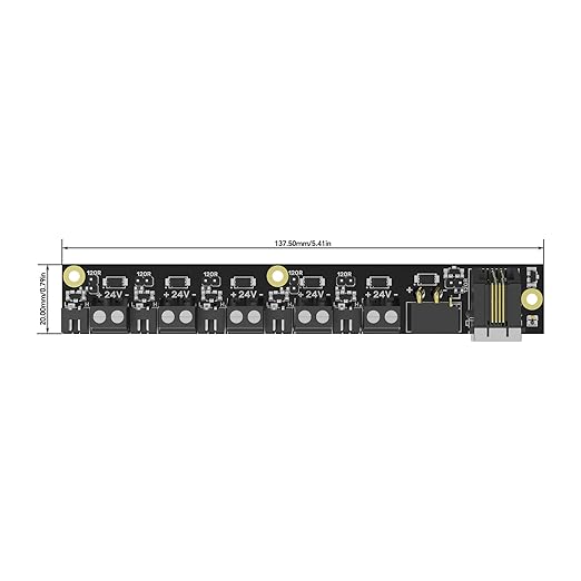 BIGTREETECH CEB V1.0 CANbus Expansion Board Perfect for 2020 Aluminum Profiles Support Klipper, EBB SB2240/SB2209 EBB36/42 CAN+Octopus Pro H723, Manta M4P/M5P/M8P Control Board