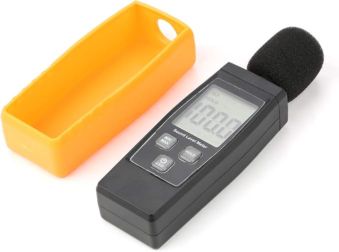 Decibel Meter LCD Digital Sound Level Meter DB Meter Environmental Noise Tester