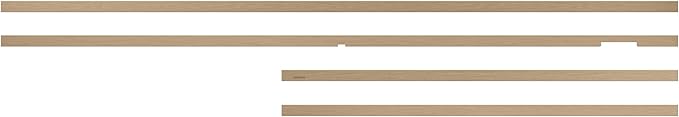 Samsung 75” The Frame Customizable Bezel (2025 Model), Magnetic, Quick and Easy Installation, VG-SCFF75TKBZA, Modern Teak