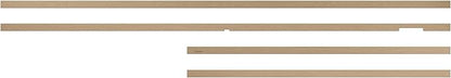 Samsung 75” The Frame Customizable Bezel (2025 Model), Magnetic, Quick and Easy Installation, VG-SCFF75TKBZA, Modern Teak
