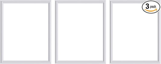 3 PCS Premade Wainscoting Panels Accent Wall Panels for Interior Wall Decor Easy DIY Build and Batten Chair Rail & Picture Frame Door Decor(16 x 20 in)