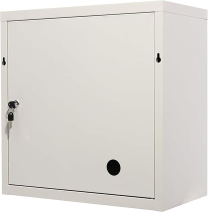 9 Door Cell Phone Locker with Charging Station, Rechargeable Mobile Device Phones Storage Cabinet with Anti-Interlocking Lock for Office Classroom Hotel (9 Slots)