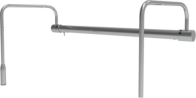 Cocoweb 16 Inch Tru-Slim Chrome Picture Light - LED, 2700K, Adjustable Arm, Plug-in, Toggle Switch, Sleek and Compact Design
