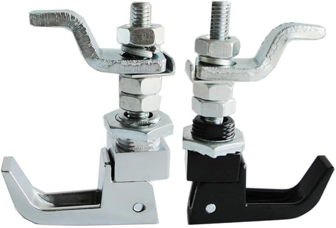 4PCS Lift and Turn Latches and Compression Latch, Adjustable Grip Handle Rotation 360 Black