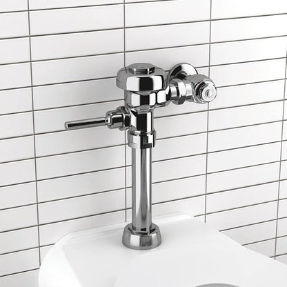 Sloan Regal 111 Exposed Manual Water Closet Flushometer (6 - Pack), 1.6 GPF Manual Flush Valve - Single Flush, Fixture Connection Top Spud, Diaphragm Valve, Polished Chrome Finish, 3080053