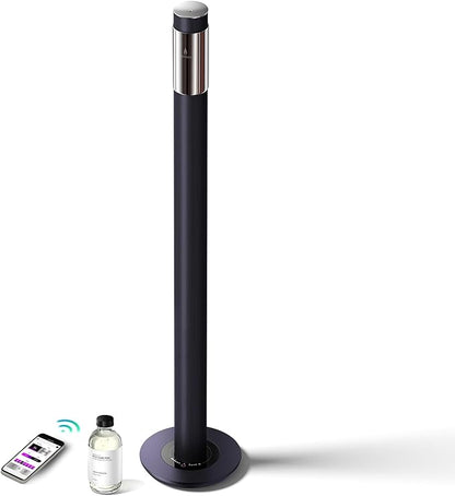 40-inch Large Waterless Essential Oil Diffuser, Luxury Hotel Scent Diffuser, Included 120ml Fragrance Oils, App Control,Scent Machine for Home,2000Sq.Ft Coverage, for Home, Office,Hotel,Spa,Deep Blue
