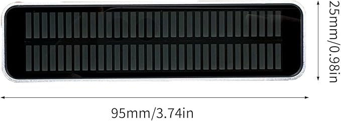 Professional Stereo Sound Indicators Levels Meter with Real Time LED Display for Studio and Live Performances
