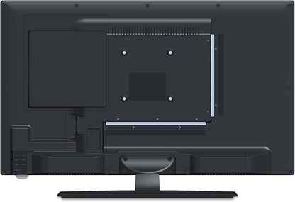 SYLVOX 27 Inch TV 12/24 Volt TV Full HD RV TV,1080P, Built-in Digital Video Disc Player and FM Radio, for Home, RV Camper and Mobile Use, Black