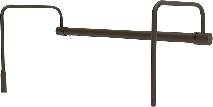 Cocoweb 16 Inch Tru-Slim Mahogany Bronze Picture Light - LED, 2700K, Adjustable Arm, Plug-in, Toggle Switch, Sleek and Compact Design