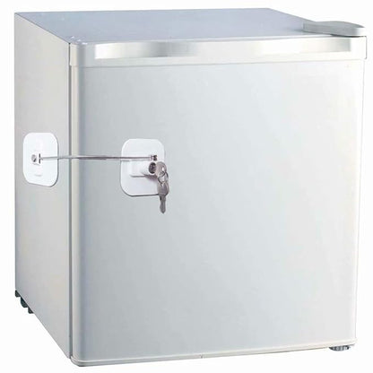 Locks for Refrigerator,2 Pack Fridge Lock with Keys,Lock for a Fridge,White Refrigerator Lock