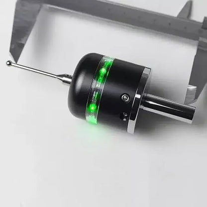 3D Touch Probe Edge Finder Trigger Finder,X Y Z Axis Measurement Centering Rod for Metals, Not Support the Detection of Insulation Materials and Insulating Spindle (Green light)