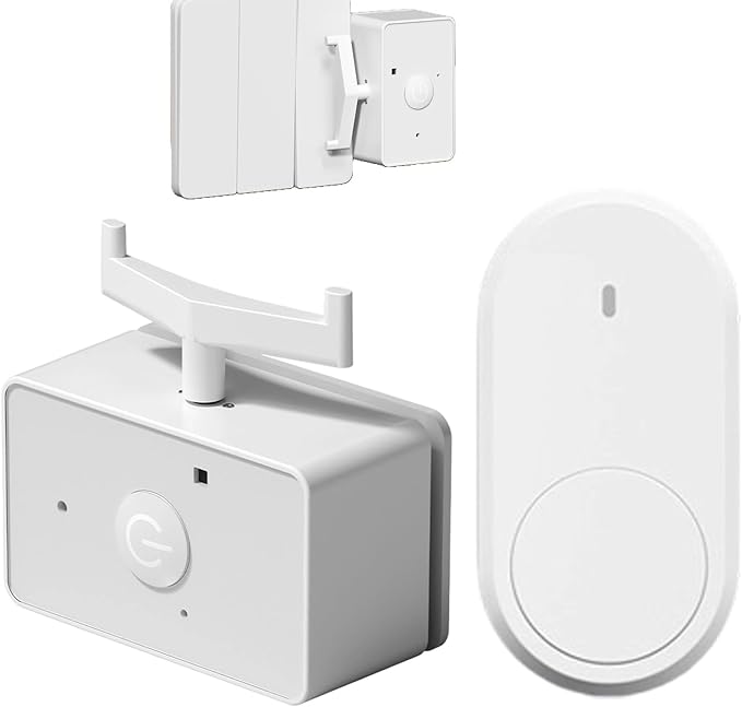 Finger Bot Controller - Compact Wireless, Automatic No Wiring Control, Smart Light Button Pusher, Quick Touch Activation Supporting Daily Comfort | Reliable Device Assistance For Home Office