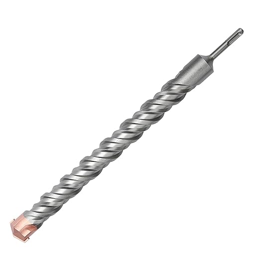 1-1/2 x 19.7 inch (38x500mm) SDS Plus Masonry Drill Bit, Rotary Hammer Drill Bit,Concrete Drill Bit for Concrete, Brick, Block,1-1/2 x 17.2 x19.7 inch