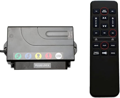 Richmat HJH55 Remote + HJC18 Control Box for Adjustable Bed Base Combo