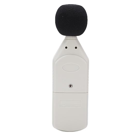 Digital Sound Level Meter with LCD Screen, Handheld Decibel Monitor 30-130dBA, 35-130dBC - Sensor, Backlit Display, Ideal for Noise Measurement