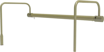 Cocoweb 16 Inch Tru-Slim Antique Brass Picture Light - LED, 2700K, Adjustable Arm, Plug-in, Toggle Switch, Sleek and Compact Design