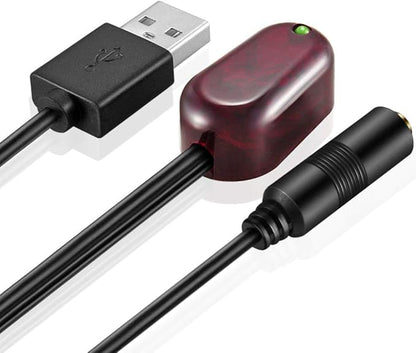 IR Repeater Hidden Infrared Remote Extender System 1 Receiver 4 Emitters Control Kit USB Adapter for Amplifier Cable Box Satellite TV Receiver CD Player DVD Player Blu-ray Player