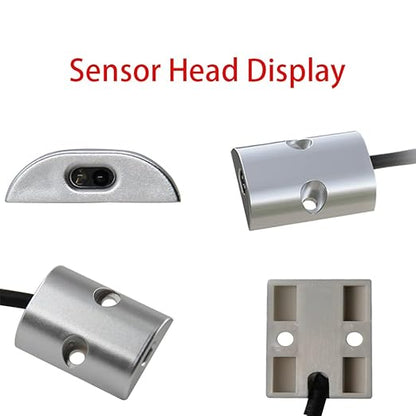 VST Motion Sensor Light Switch, IR Handwave Activated Light Switch for Closet Light LED Lights and Under Cabinet Lighting with 12V JST Male and Female Connector (DC 12/24V 3A)