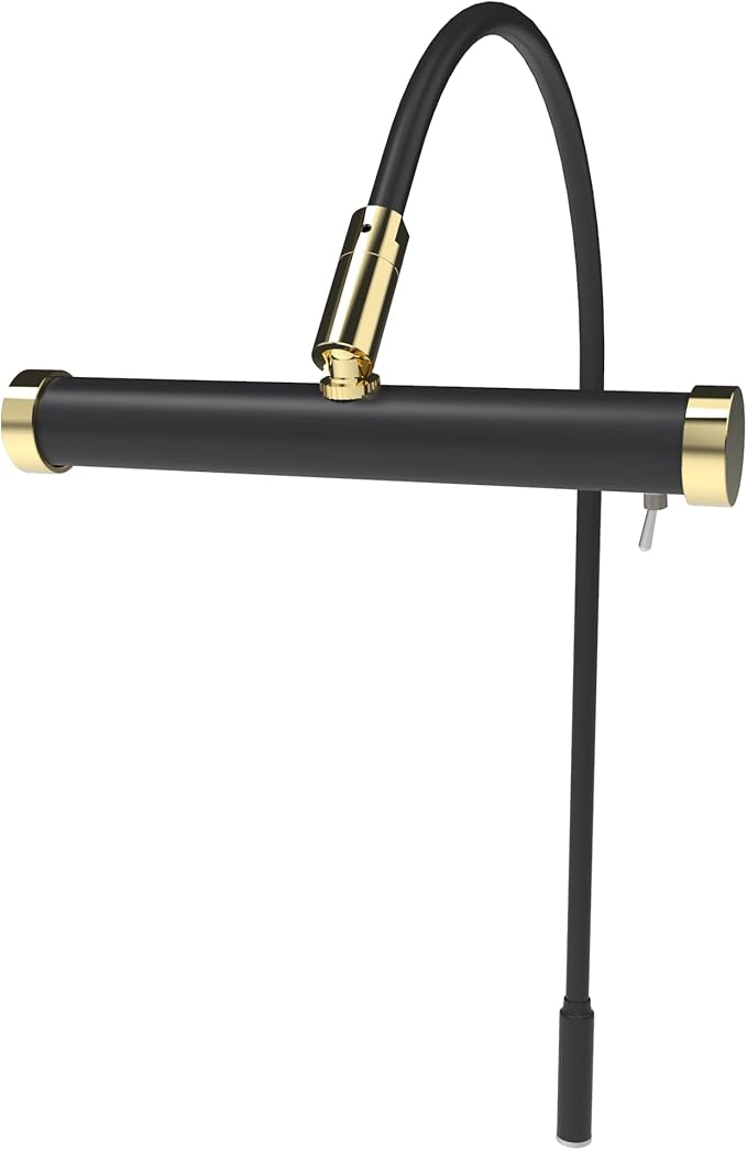 Cocoweb 6 Inch Tru-Slim Oil Rubbed Bronze Picture Light - LED, 2700K, Adjustable Arm, Plug-in, Toggle Switch, Sleek and Compact Design