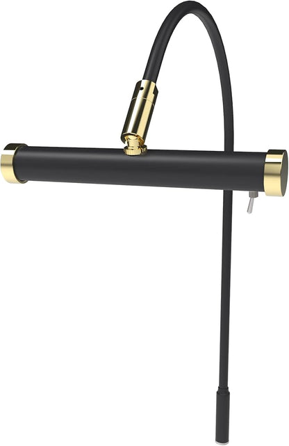 Cocoweb 6 Inch Tru-Slim Oil Rubbed Bronze Picture Light - LED, 2700K, Adjustable Arm, Plug-in, Toggle Switch, Sleek and Compact Design