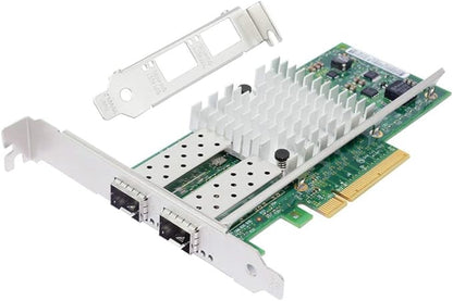 with Intel 82599 Chipset X520-DA2 10G PCI-E X8 Ethernet Server Adapter NIC with 2 SFP+ LR Module