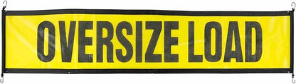 Mytee Products Oversize Load Banners, Flags, and Magnets Kit - Includes 2 Stretch Cord Oversize Load Banners, 4 Magnets, and 8 DOT Compliant Red Safety Flags 18" x 18" (4 with Wire Loop, 4 with Dowels)