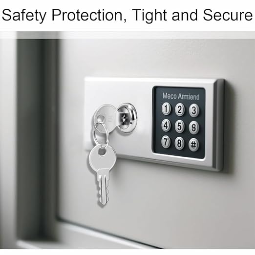 1 Set Vending Machine Cylinder Lock (1 Lock + 2 Keys), Silver Metal Tubular Lock for Gumball/Candy/Capsule Toy Machines & Storage Units