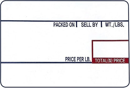 VisionTechShop LST-8010 Printing Scale Label, 58 x 40 mm, UPC 36 Rolls Per Case. Lower Price Than 12 Rolls. Try it.